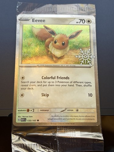 Eevee 133 165 sealed - -, holiday
